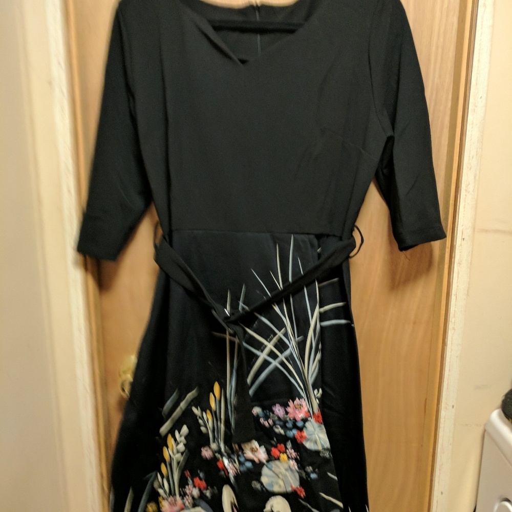 Swan dress